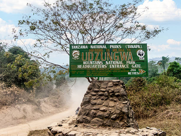Udzungwa National Park entrance sign