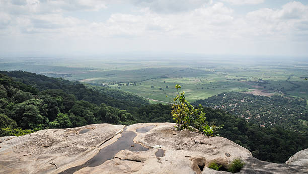 Panoramic mountain vista from Udzungwa